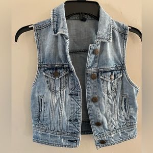 American Eagle Denim vest